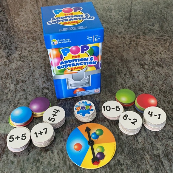 Learning Resources Pop Addition and Subtraction Game - Picture 3 of 8
